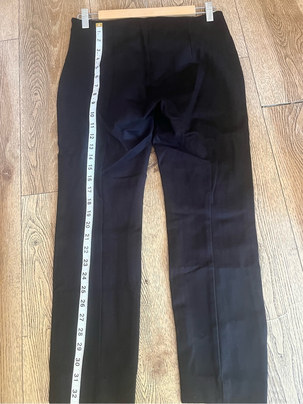 Quince Black Straight-Leg Women's Trousers - Picture 3 of 5